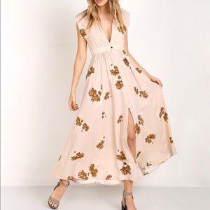 Rosemary Dress in Mauve Floral